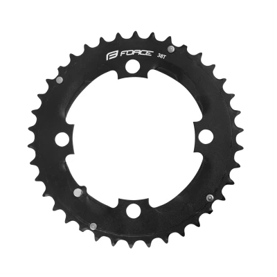 Force Převodník 38z Al, pro kliky TEN2.3+ černý Force Převodník 38z Al, pro kliky TEN2.3+ černý