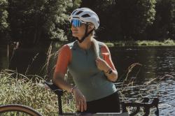 Force ALVARO bílá cyklistická přilba