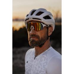 Force ALVARO bílá cyklistická přilba