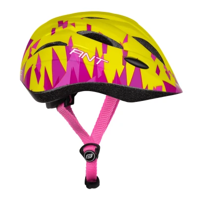 Force ANT fluo-růžová dětská cyklistická přilba