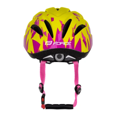 Force ANT fluo-růžová dětská cyklistická přilba