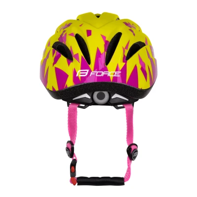 Force ANT fluo-růžová dětská cyklistická přilba