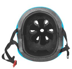 Force BMX modrá matná cyklistická přilba