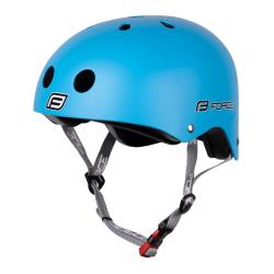 Force BMX modrá matná cyklistická prilba Force BMX modrá matná cyklistická prilba