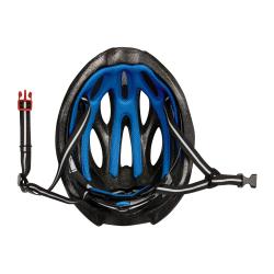 Force BULL HUE modro-oranžová cyklistická přilba