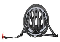 Force BULL HUE černá-šedá cyklistická přilba