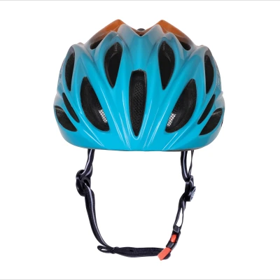 Force BULL HUE modro-oranžová cyklistická přilba