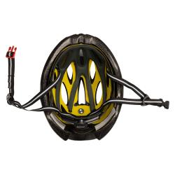 Force BULL HUE MIPS bílo-černá cyklistická přilba