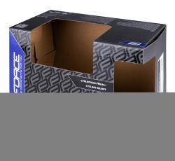 Force BULL HUE MIPS černo-červená cyklistická přilba