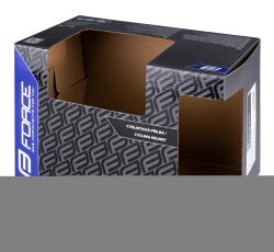 Force BULL HUE MIPS bílo-černá cyklistická přilba