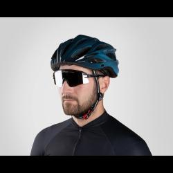 Force BULL HUE MIPS černo-modrá cyklistická přilba