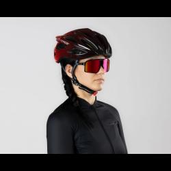 Force BULL HUE MIPS černo-červená cyklistická přilba