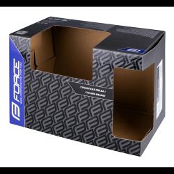 Force BULL HUE MIPS černo-červená cyklistická přilba