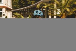 Force DOWNTOWN modro-zelená dámska cyklistická prilba