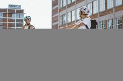 Force DOWNTOWN růžová dámská cyklistická přilba