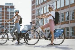 Force DOWNTOWN růžová dámská cyklistická přilba
