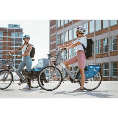Force DOWNTOWN růžová dámská cyklistická přilba
