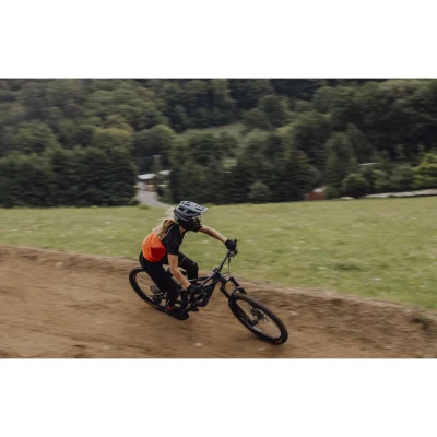 Force DROP šedo-černá downhill přilba