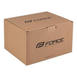 Force FALCON bílá cyklistická přilba