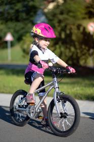 Force FUN ANIMALS dětská fluo-růžová cyklistická přilba