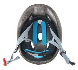 Force FUN flowers bílo-šedo-modrá dětská cyklopřilba