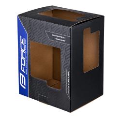 Force FUN flowers bielo-sedo-modrá detská cykloprilba