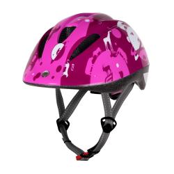 Force FUN PLANETS růžovo-bílá dětská cyklistická přilba