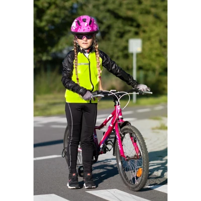 Force FUN PLANETS růžovo-bílá dětská cyklistická přilba