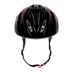 Force HAL černo-červeno-bílá cyklistická přilba