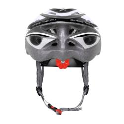 Force HAL bílo-černá cyklistická přilba