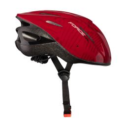 Force HAL červená cyklistická přilba