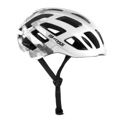Force HAWK bílo-černá cyklistická přilba