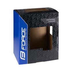 Force HAWK bílo-černá cyklistická přilba