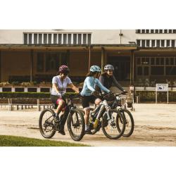 Force HAWK čierno-ružová cyklistická prilba