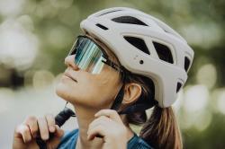 Force IBEX MTB béžová cyklistická přilba