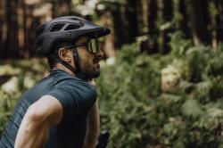 Force IBEX MTB černá cyklistická přilba