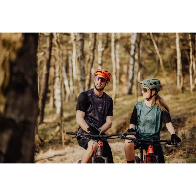 Force IBEX MTB zelená cyklistická přilbaá