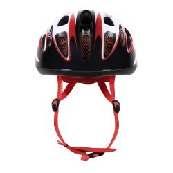 Force LARK černo-červeno-bílá dětská cyklistická přilba