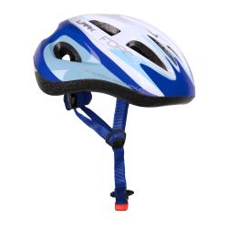 Force LARK modro-bílá dětská cyklistická přilba