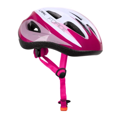 Force LARK růžovo-bílá dětská cyklistická přilba