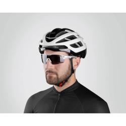 Force LYNX bielo-čierna cyklistická prilba