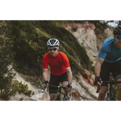 Force LYNX bielo-čierna cyklistická prilba