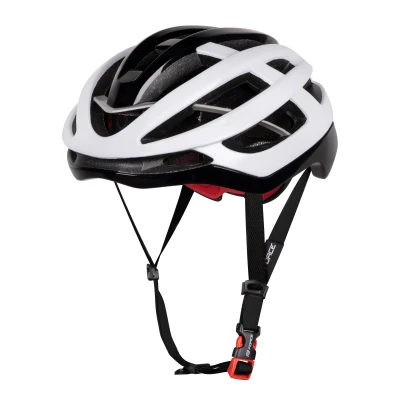 Force LYNX bílo-černá cyklistická přilba