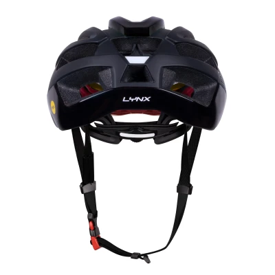 Force LYNX MIPS černá mat-lesk cyklistická přilba + šátek Kilpi
