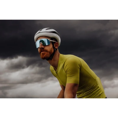 Force NAOS bílá cyklistická přilba