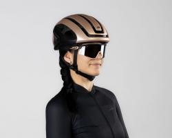 Force NEO bronzovo-černá cyklistická přilba