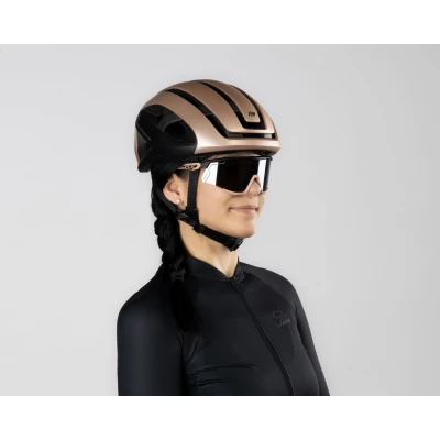 Force NEO bronzovo-černá cyklistická přilba