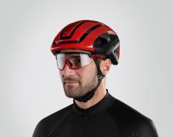 Force NEO červeno-černá cyklistická přilba