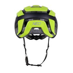Force NEO fluo-černá cyklistická přilba + šátek Force
