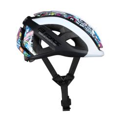 Force NEO VIVID bílo-černá cyklistická přilba